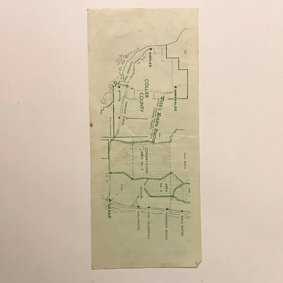 Vintage Florida Travel Scenic Attractions and Webbs Monroe Station Brochures - Picture 7 of 11